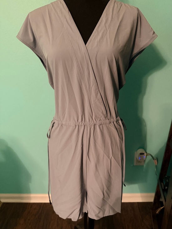 Athleta Pants - Athletha Women's Light blue V-Neck Romper